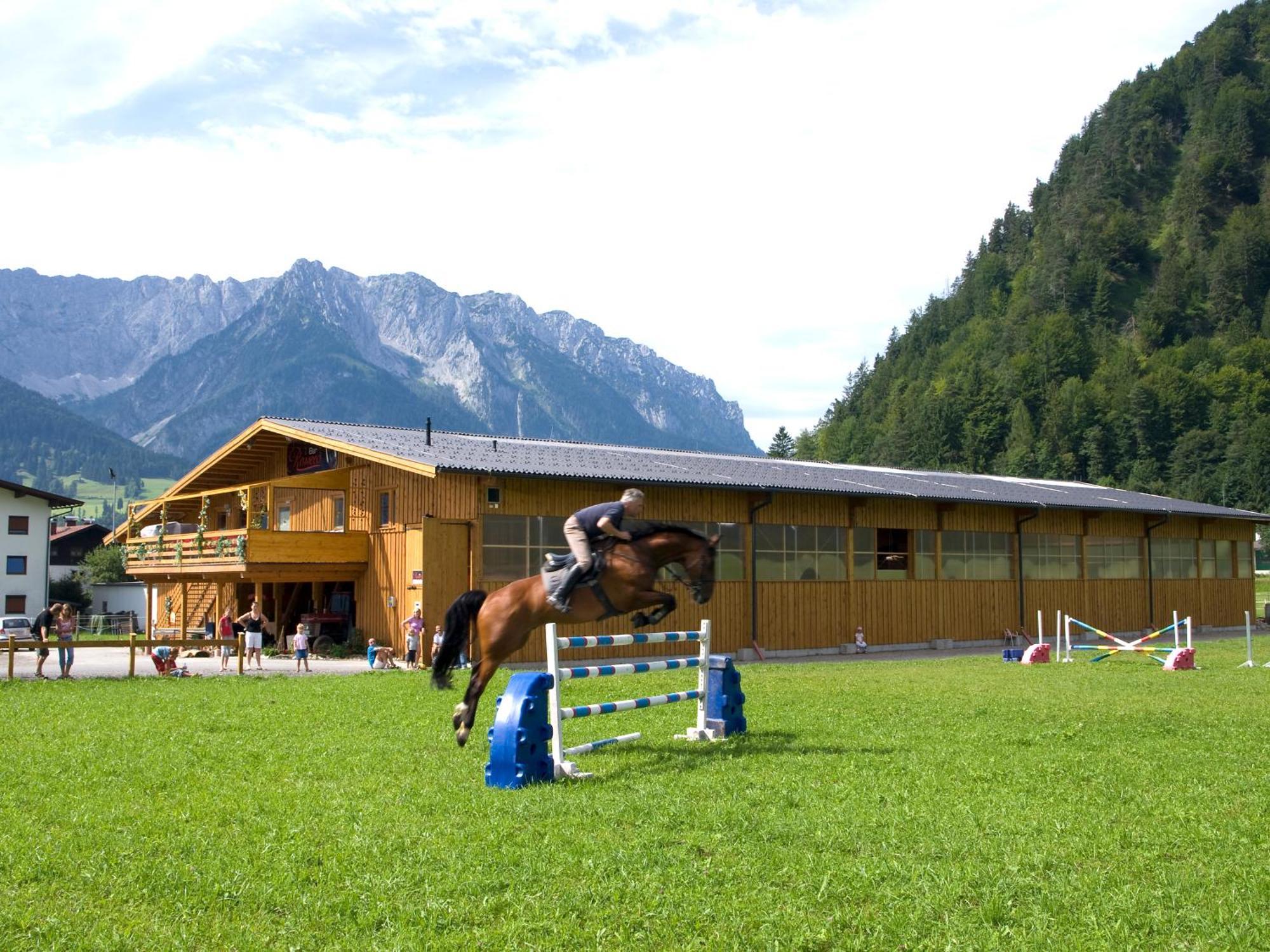 Ferienwohnung Reitanlage Dagnhof Walchsee Exterior foto